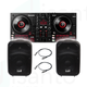 Numark MixTrack Platinum + Italian Stage IS SPX08AUB Coppia + Cavi