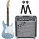 Fender Squier Bullet Stratocaster Lake Placid Blue Chitarra elettrica + Fender Frontman 10 + accessori