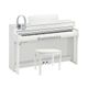 Yamaha Clavinova CLP745 White Pianoforte digitale bianco + panca + cuffie omaggio