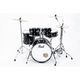 Pearl RS505BC/C31 Jet Black Batteria Acustica con 3 Piatti Sabian e Sgabello