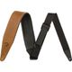 Fender Right Height Leather Strap Cognac Tracolla per chitarra