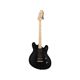 Fender Squier Contemporary Active Starcaster MN Flat Black Chitarra semiacustica