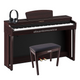 Yamaha Clavinova CLP725 Dark Rosewood Pianoforte digitale palissandro + panca + cuffie omaggio