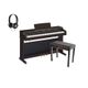 Yamaha YDP164 Arius Rosewood Pianoforte digitale palissandro + panca + cuffie