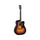 Yamaha FX370C TBS Chitarra acustica elettrificata Tobacco Brown Sunburst