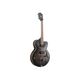 Ibanez AF55 TKF Transparent Black Fla Chitarra semiacustica nera trasparente