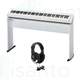 Pianoforte Digitale 88 Tasti CASIO PX-S1100 Bianco + Stand in legno + Cuffia 