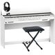 Roland F701 White+ panca + cuffie (accessori omaggio)