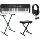 YAMAHA PSR F52 tastiera 61 tasti + supporto + panca +  cuffie