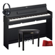 Yamaha YDP S35 Arius Black Pianoforte digitale nero + panca + cuffie
