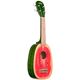 Kala ukulele Concerto watermelon Nero con borsa