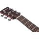 IBANEZ AW247CE-WKH Open Pore Black Chitarra Acustica