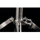 PEARL C-830 Asta Dritta doppia staffa per Piatti