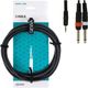 GEWA Basic line Cavo 1x Jack stereo 3,5 mm - 2x Jack mono 6,3mm 6mt
