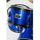 Batteria Acustica Junior 5 pezzi per bambini - Blue