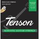 Tenson muta di corde per chitarra acustica Extra Light Bronze .010-.047
