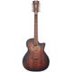 D'Angelico Premier Fulton LS Aged Mahogany Chitarra acustica 12 corde elettrificata