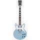 D'Angelico Premier Brighton Ice Blue Metallic Chitarra elettrica