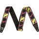 Fender Neon Monogrammed Strap Yellow/Pink Tracolla per Chitarra e Basso