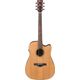 Ibanez AW65ECE LG Natural Low Gloss Chitarra Acustica Elettrificata