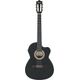 Ibanez GA5MHTCE WK Open Pore Weathered Black Chitarra Classica Elettrificata