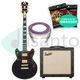 D'ANGELICO Bundle Deluxe Brighton + Supro Amluet 10 + Corde e Setup Omaggio