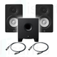 Coppia Yamaha HS4 + Sub YAMAHA HS8S + Cavi