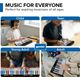 GEMINI GPP 101 PianoProdigy Tastiera 24 tasti Midi Wireless