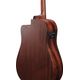 IBANEZ AW247CE-WKH Open Pore Black Chitarra Acustica