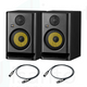 Coppia Monitor KRK RP5 RoKit G5 130W + Cavi
