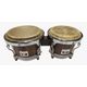 ZHB110D Coppia Bongos noce scuro 7,5" e 8,5"