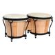 ZHB1007 Coppia di Bongos 6-7" in legno chiaro