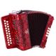 SOUNDSATION SAC-2108GC-RD Organetto in Celluloide SOL/DO