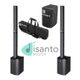 HK AUDIO Polar 8 Sistema a colonna Bluetooth e subwoofer 8" 1200W Coppia B-Stock