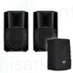RCF ART 708-A MK5 Coppia Casse Attive 8" 1400W + Cover