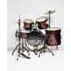 DAM P2211ARD Batteria Acustica Professionale Cassa 22" - Hardware e piatti inclusi - Sparkle Red