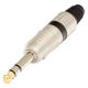 Proel S3CPROBK Connettore Jack stereo professionale 6.3mm