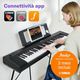Yamaha NP15 Piaggero White Pianoforte Digitale 61 tasti Bianco