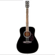 Yamaha F370 Black Chitarra acustica nera