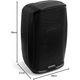 Gemini AS2108 To Go Diffusore portatile 8" 500W con bluetooth e microfono