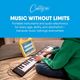 CARRY ON Piano 49 Touch Black Pianoforte Pieghevole 49 Tasti Touch