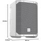ELECTRO VOICE Everse 8 White Cassa Attiva Portatile 8" 400W
