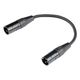 PROEL CHLP335LU015 Cavo 2x spina volante XLR 3P REAN 0,15m