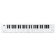 CARRY ON Piano 49 Touch White Pianoforte Pieghevole 49 Tasti Touch