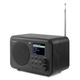 AUDIZIO Milan Dab+ Radio Bt Fm Batt Black