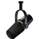 SHURE MV7+ Black Microfono per Podcast Nero