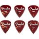 FENDER Aero Acrylic Picks 6-pezzi 1.5mm