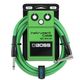 BOSS BIC-10A Green Cavo per strumenti 3m