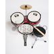 Batteria Acustica Junior 3 pezzi per bambini - Rossa