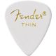 FENDER Classic Celluloid White 351 Shape Thin 12 pezzi